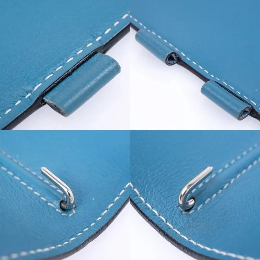 Hermes Agenda PM Blue Jean Swift Notebook Cover